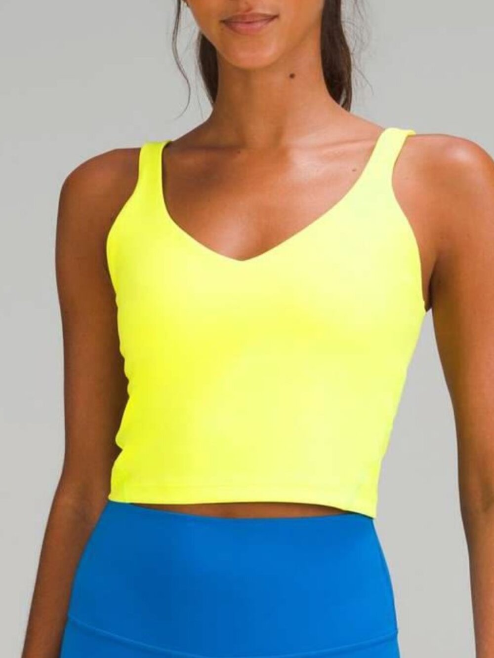 Lululemon Athletica Women's Align Tank Top in Electric Lemon Yellow Size 0